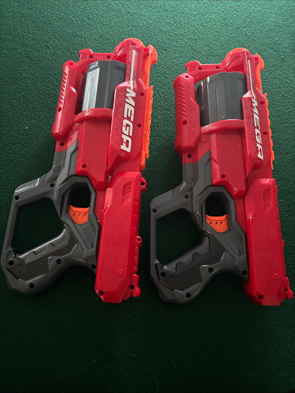 2 Nerf N Strike Megastrike Cyclone Blasters